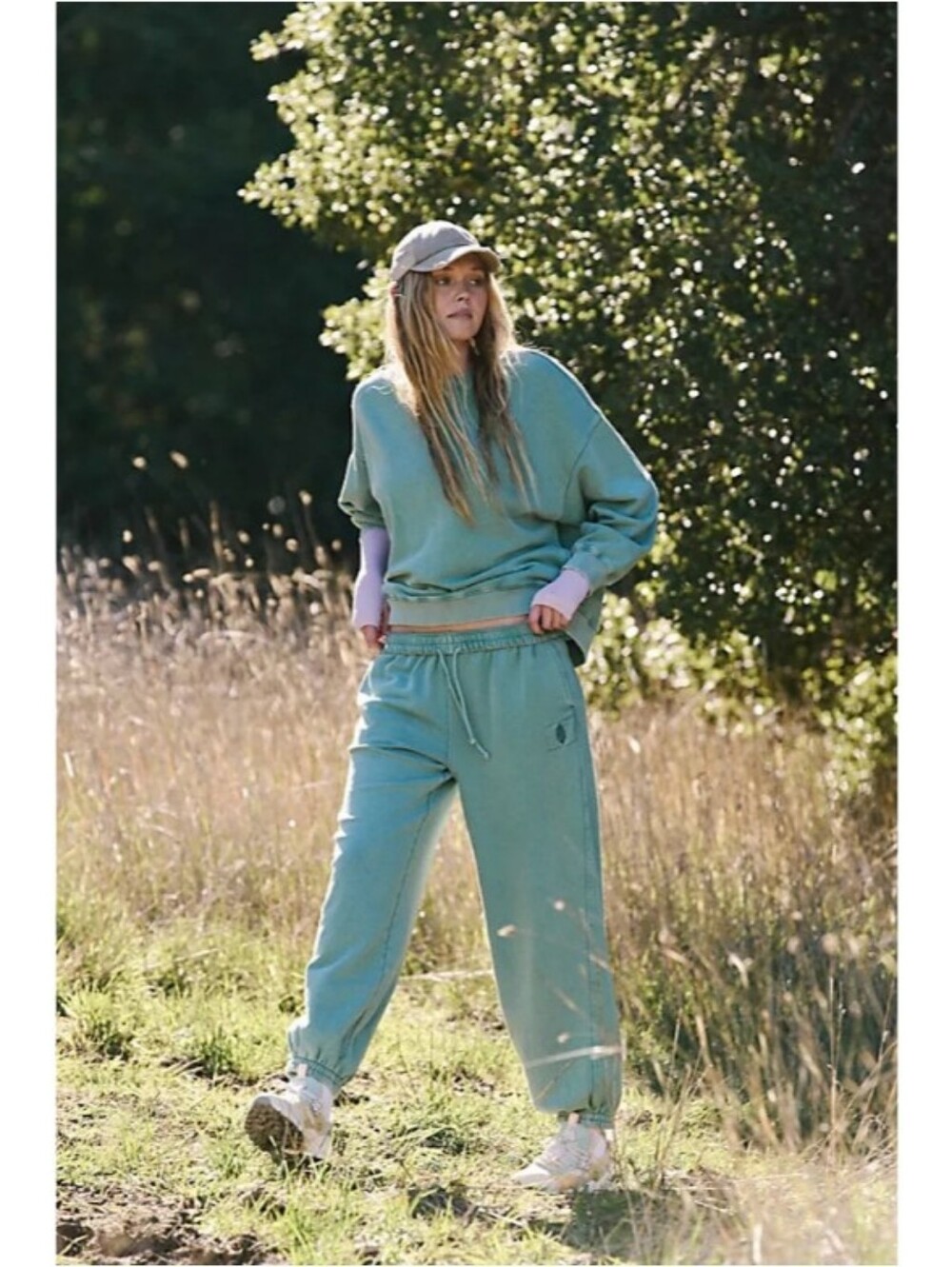 Free People Movement All Star Solid Pants Emerald Aura